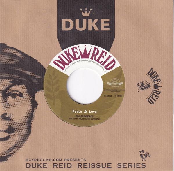 The Jamaicans, Errol Brown (2), Tommy McCook & The Supersonics - Peace & Love / Many Questions