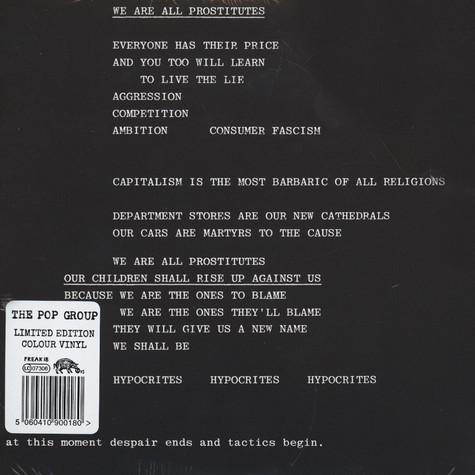 The Pop Group - We Are All Prostitutes