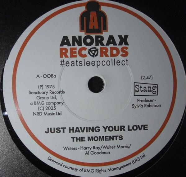 The Rimshots, The Moments - Just Having Your Love / Do What You Feel Pt. 1