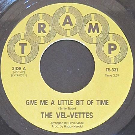 The Vel-Vettes - Give Me A Little Bit Of Time / I'd Like To Know
