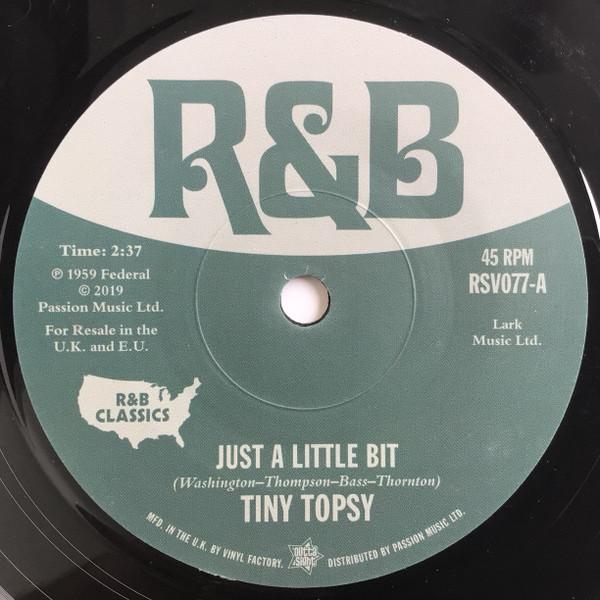 Tiny Topsy, Jo Ann Henderson - Just A Little Bit / Baby Please Don't Go