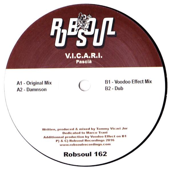Tommy Vicari jnr - Pascià