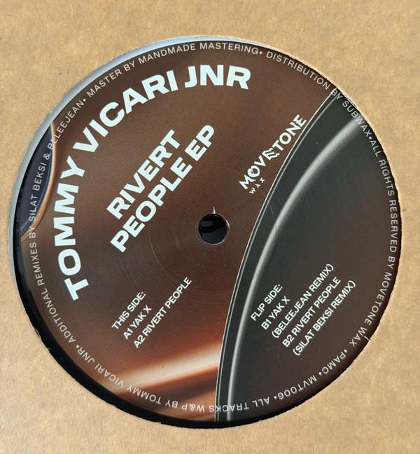 Tommy Vicari jnr - Rivert People EP