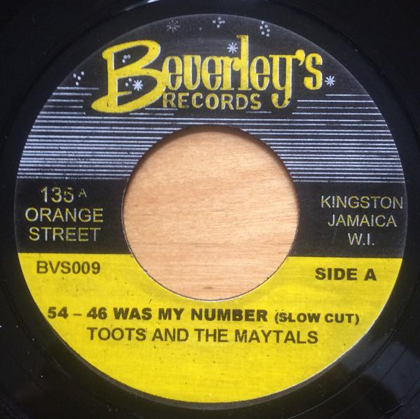 Toots & The Maytals, Beverley's All Stars - 54 - 46 Was my Number (Slow Cut)
